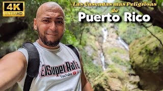 Cascada la Soplaera y Cascada 2 Brazos en Peñuelas Puerto Rico