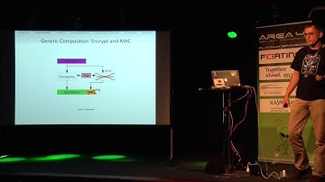 Area41 2016: Pascal Junod: Are Crypto APIs Good Friends of Developers?