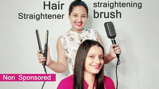 Hair Straightening Brush | philips hair straightener brush | Philips BHH880/10 | hair straightener