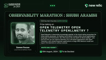 Open Telemetry Open Telemetry OpenLLmetry? by Zameer Fouzan [English]