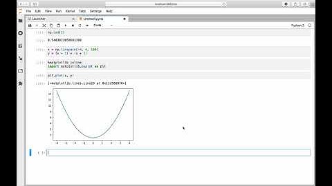 Python Jupyter Lab Video 1