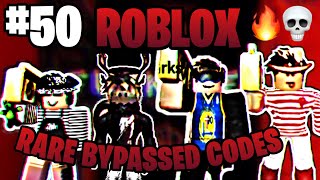 🔥ALL ROBLOX BYPASSED AUDIOS #50 2020]🔥[WORKING]🔥[RARE] JULY 2020] CODES IN VIDEO**]