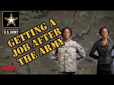 Video: Where To Get A Job After The Army