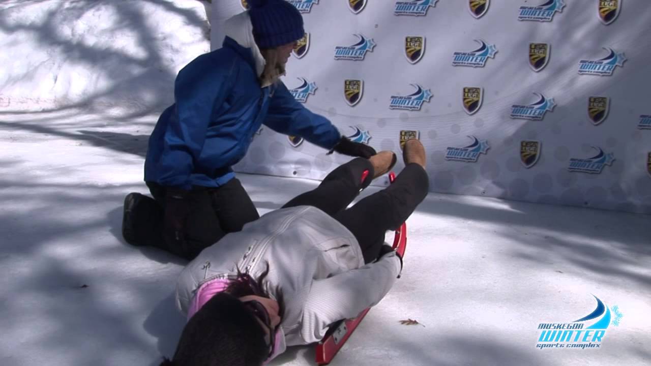 Luge 101 at Muskegon Winter Sports Complex YouTube