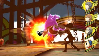 Persona 4 Golden Lost Okina Level 38 Very Hard Yosuke, Kanji, Teddie