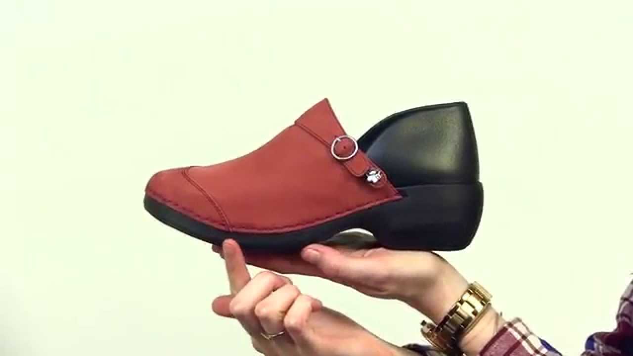 Rocky 4EurSole Women's Burgundy Leather Clog Style# - RKYH042