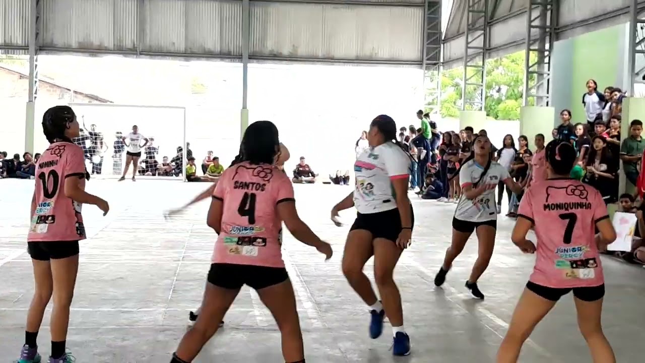 Handebol feminino 9°C 🟣 x 9°D ⚪️ Final interclasse MB 2025