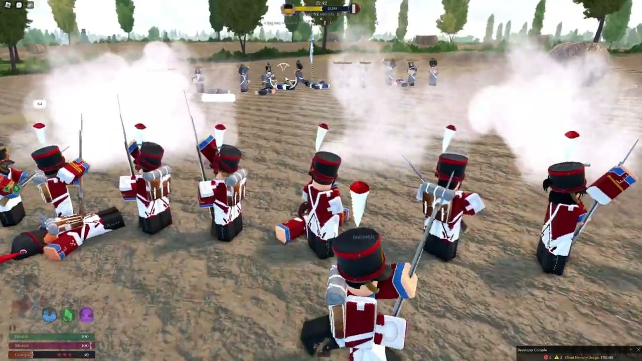 Roblox Napoleonic Wars | Swiss & 21e vs Erste Korps - YouTube