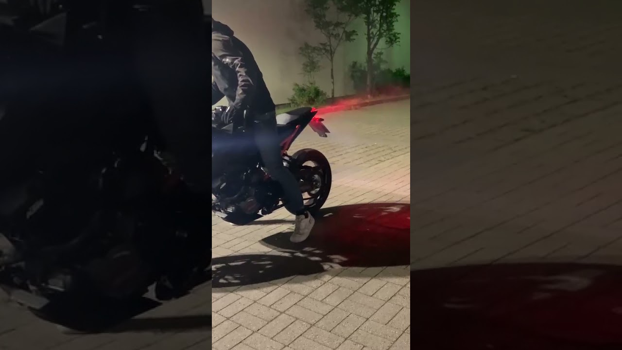 KTM Duke 125 Brunout   