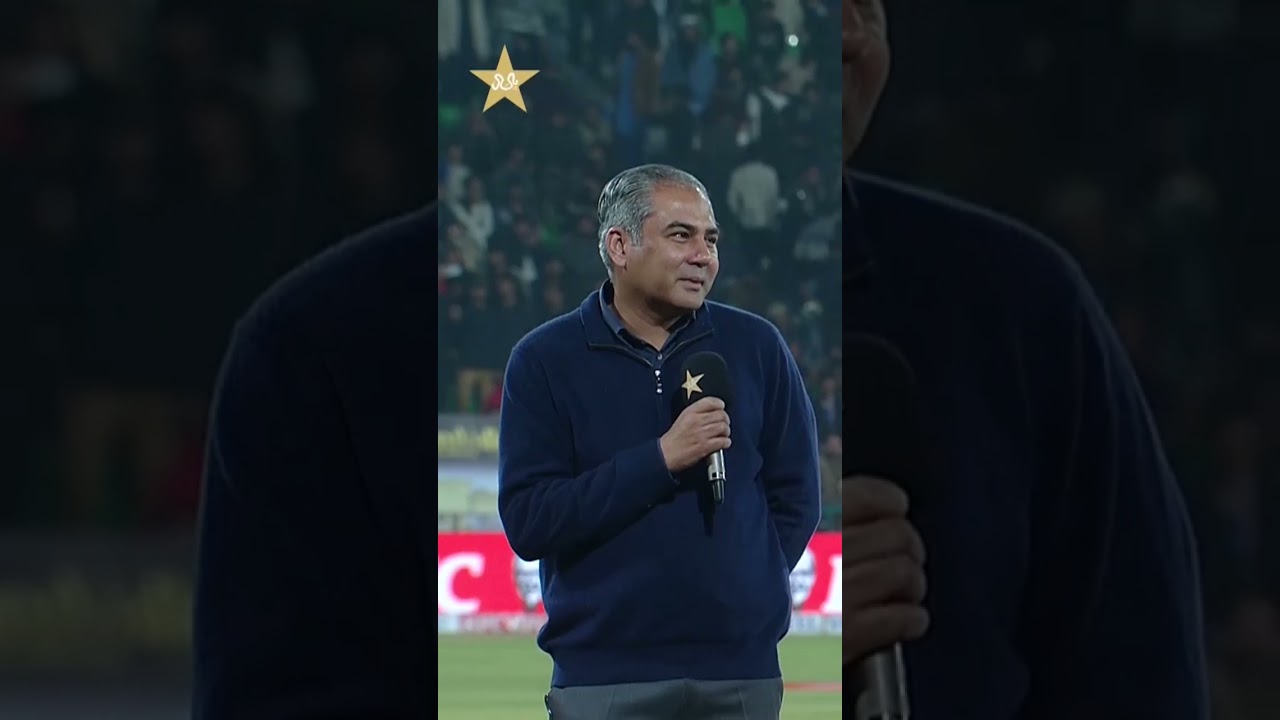 PCB Chairman Mohsin Naqvi on inducting Misbah & Inzamam into the PCB Hall of Fame ✨
