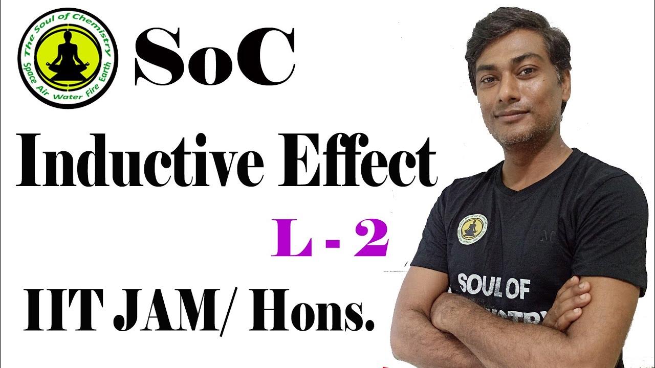 Inductive effect Part 2 I effects and order of electron withdrawing