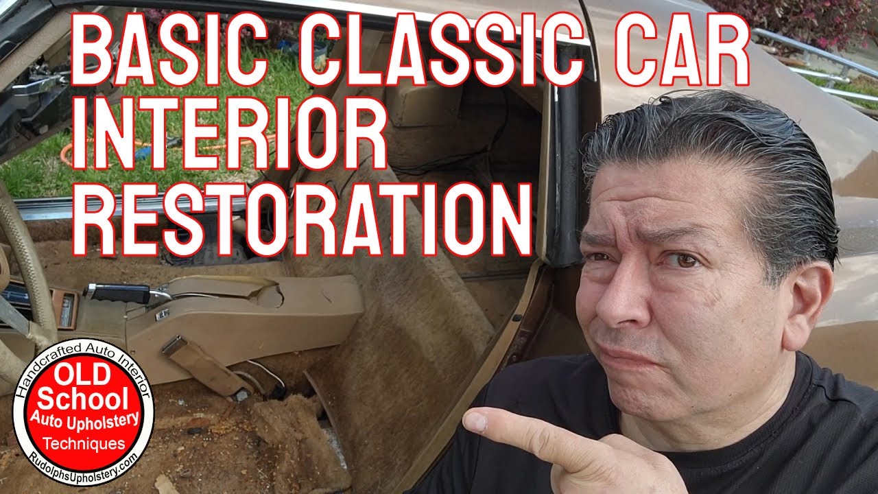 Classic Car Upholstery Restoration