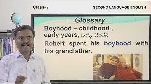 Samveda - 8th - English Second Language - Sir C.V.Raman (Part 1 of 2) - Day 18