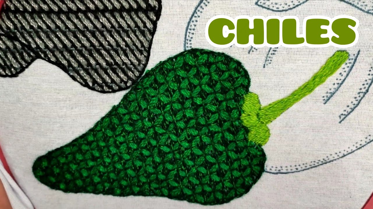 Puntada para CHILE POBLANO y JALAPEÑO 