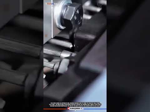 Nail Heading Machine: Innovation in Steel Wire Forming #tech