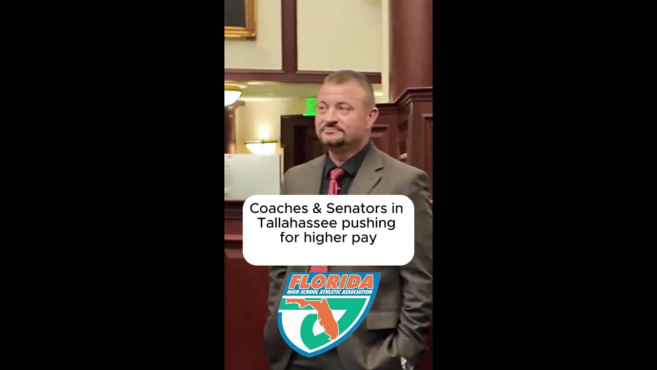 WATCH: High school coaches making case for better pay in Florida