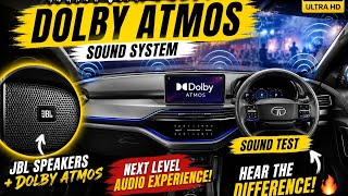 Tata Harrier mein Dolby Atmos JBL+Dolby Atmos Review #tatamotors #dolbyatmos #jbl  @itzdriveculture 