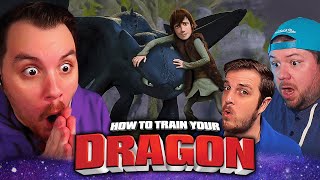 How To Train Your Dragon Group Movie REACTION