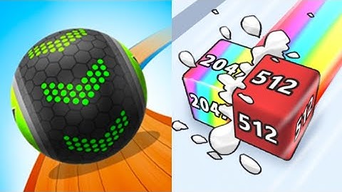Satisfying Tiktok Mobile Games 2023 - Going Ball, Jelly Run 2048....
