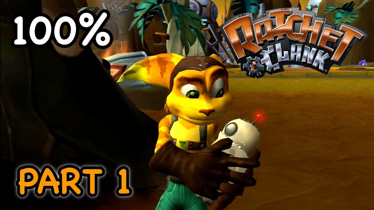 Ratchet and Clank (HD Collection) 100 Walkthrough Part 1 The