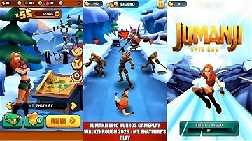 Jumanji Epic Run iOS Gameplay Walkthrough 2023 - Mt. Zhatmire