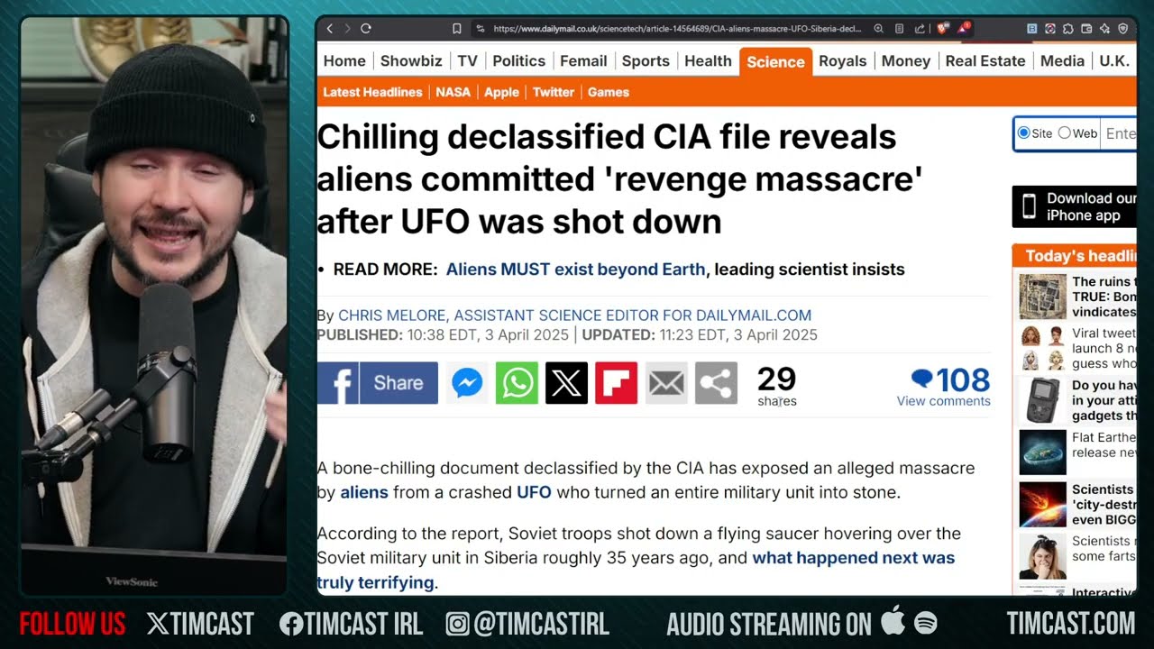 CIA Says ALIENS ATTACKED The Soviets In Declassified Documents, Turn Soldiers TO STONE