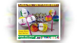 Lucu Dan Menarik, 0819 4558 8691, Kipas Kertas, Kipas Bunga Kertas, Kipas Kertas Jadul