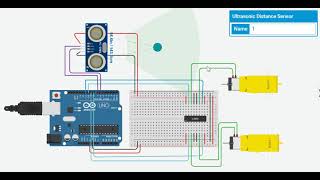 My First Robotic Simulation with Obstacle Avoidance