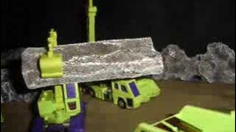 Constructicons Teamwork Extended (stopmotion)