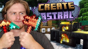 CREATE ASTRAL MINECRAFT Ep 3 | Better Starter Tools