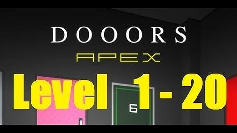 DOOORS APEX ESCAPE - Level 1 - 20