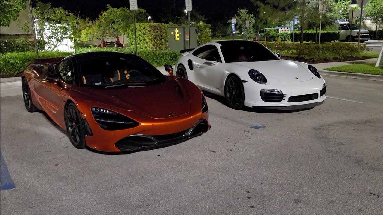 2018 McLaren 720S MS109 Tune vs 2016 Porsche 911 Turbo S 68mm Hybrid ...