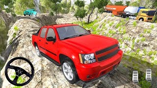 Pickup Truck Driving Simulator Uphill 3D 2019 - Android Gameplay screenshot 1