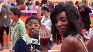 Miles Brown Talks Awkward Moments On Blackish