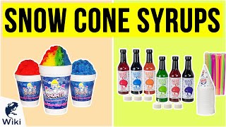 9 Best Snow Cone Syrups 2020
