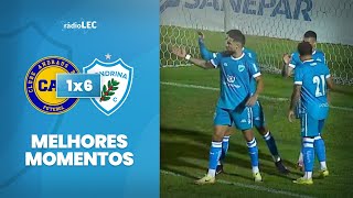 LONDRINA GOLEIA ANDRAUS E GARANTE CLASSIFICAÇÃO PARA O MATA-MATA | RÁDIOLEC