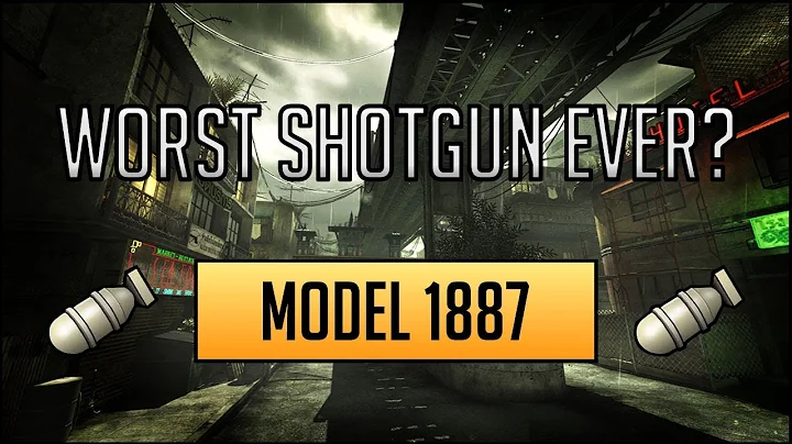 MW3- Model 1887 MOAB Worst Shotgun In CoD History