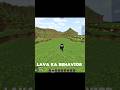 Lava is Weird in Minecraft #minecraft