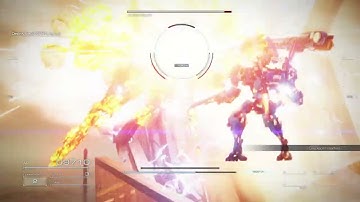 S Rank No damage - Destroy the Weaponized Mining Ship - AC6 - Close range Melee build