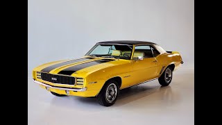 1969 Camaro RS Yellow