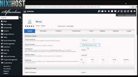 Installing Blesta with Softaculous in cPanel