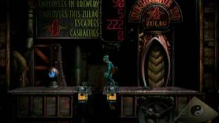 oddworld abe's exoddus how to do that ledge trick!