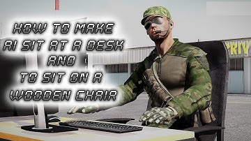 Tutorial - How To Make An AI Sit At A Desk Or On A Chair [EDEN EDITOR]