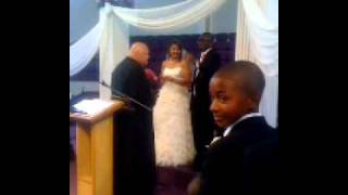 London Benton, Pastor Chris Harris wedding (Praise Break) part 2