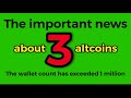 Pay attention to these altcoins !!! The wallet count has skyrocketed