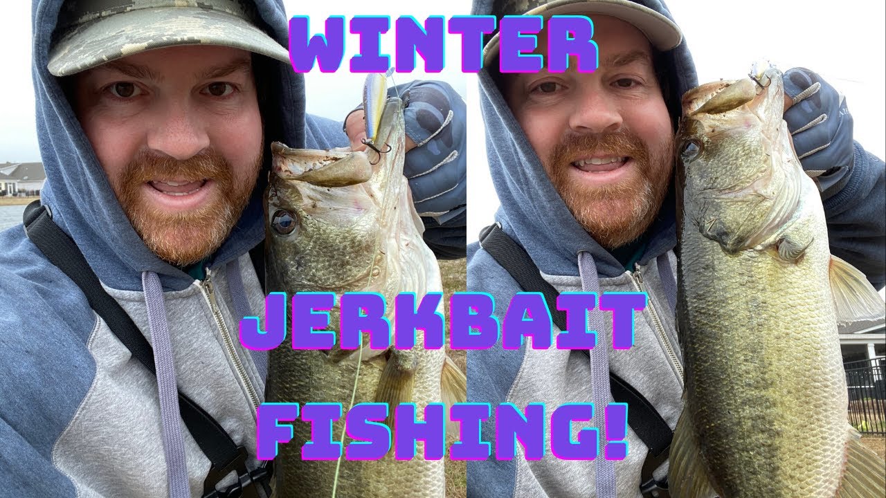 Winter Jerkbait Tips for Big Bass! Testing the Lucky Craft Pointer 78SP!! 