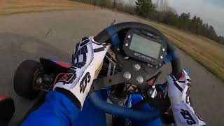 TM KZ R1 Shifter Kart Testing  Ceraland Park Clockwise by Doug Harden 494 views 1 year ago 3 minutes, 4 seconds