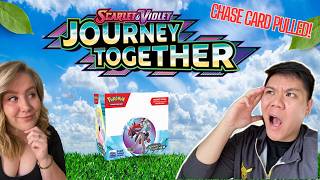 Pokemon Journey Together Enhanced Booster Box Opening! Chase Card Pulled!
