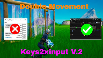 How To Get Double Movement 2.0 In Fortnite! (Keys2xInput Update + Best settings)