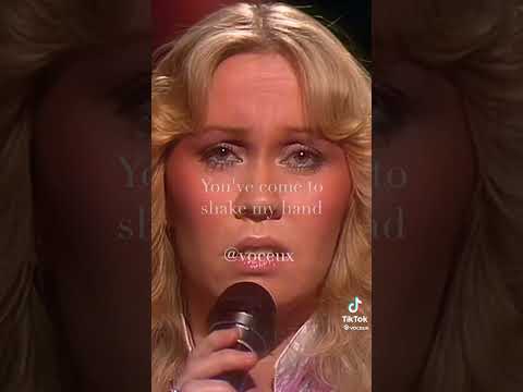 ABBA The Winner Takes It All Live